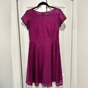Lace skater dress